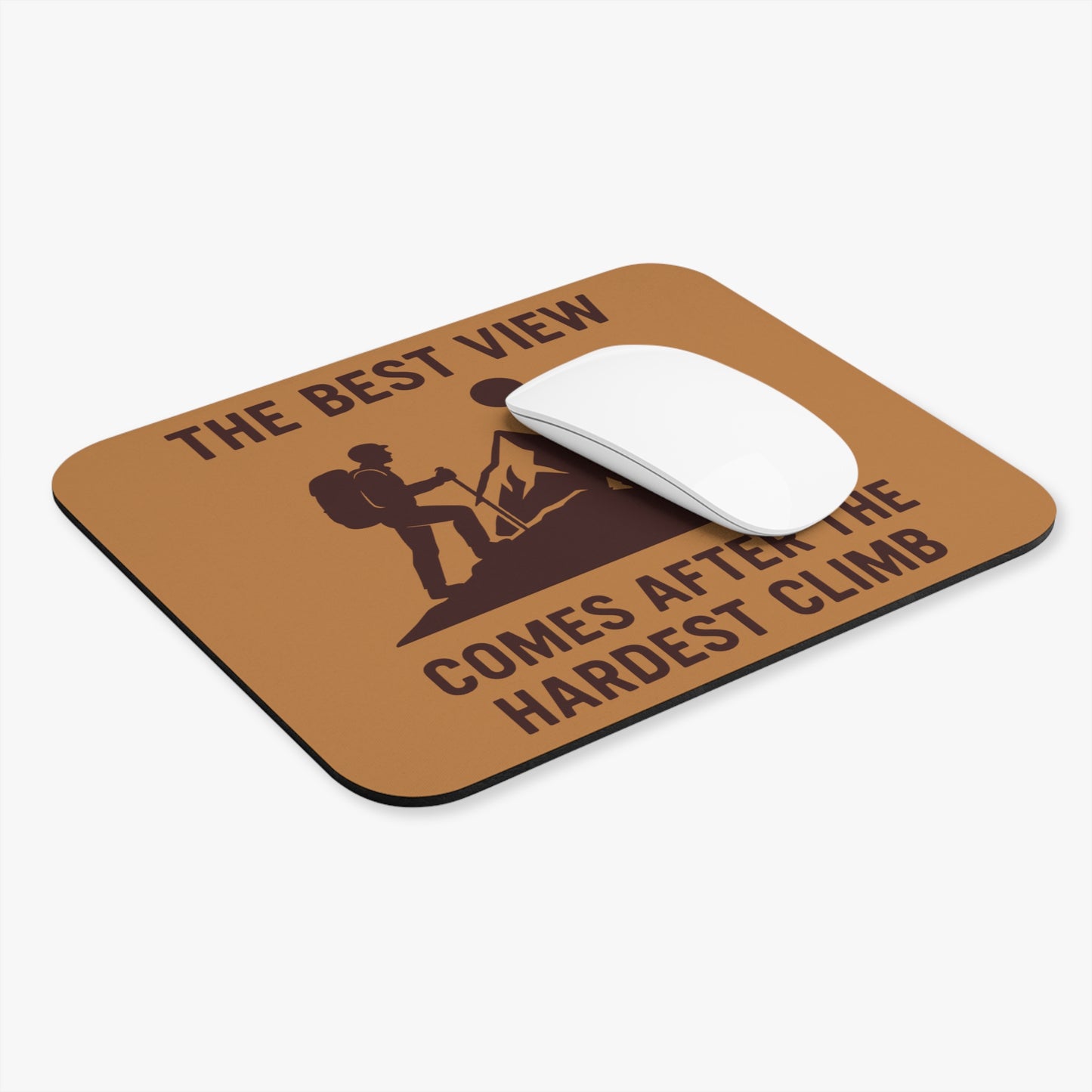 Adventure-Inspiring Mouse Pad | Perfect Gift for Hikers, Outdoor Enthusiasts, Motivational Office Décor