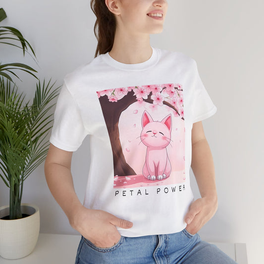 Flower Power Kitty T-shirt