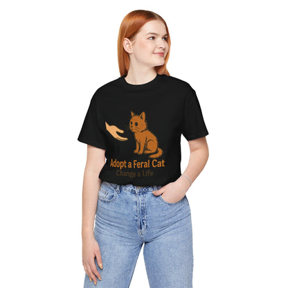 Adopt a Cat T-shirt