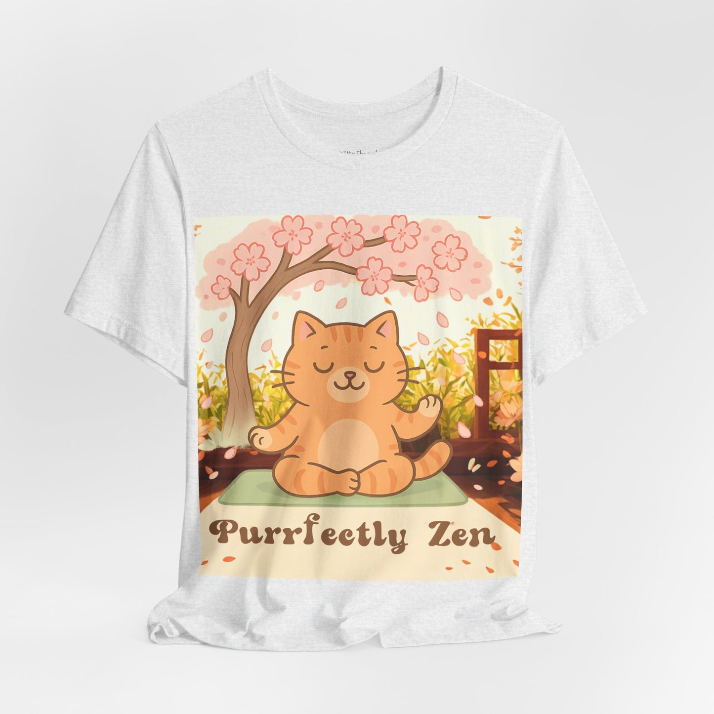 Purrfectly Zen Cat T-shirt