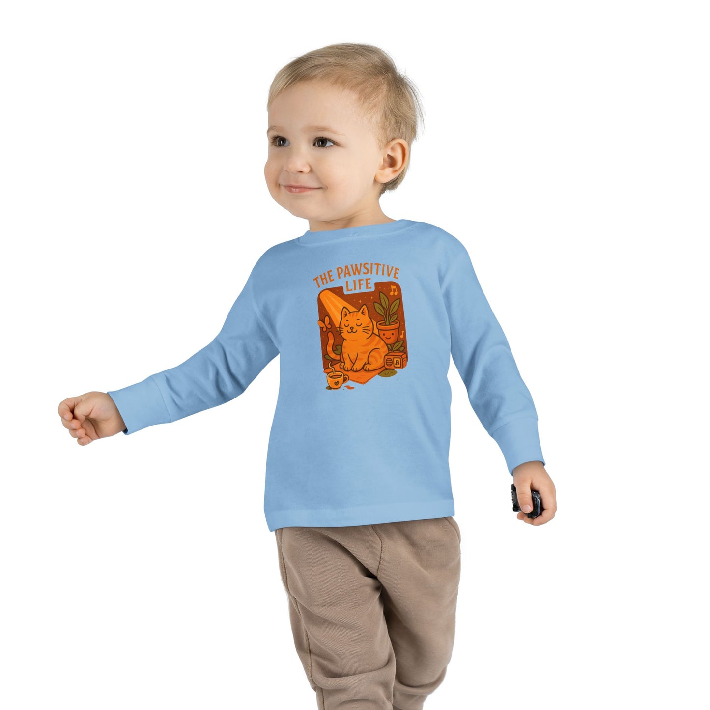 Pawsitive Life Toddler Long-sleeve T-shirt