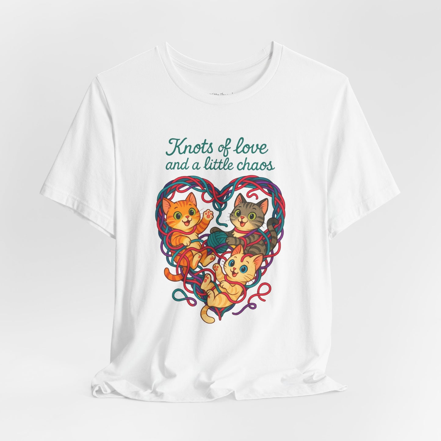 Knots of Love Cat T-Shirt