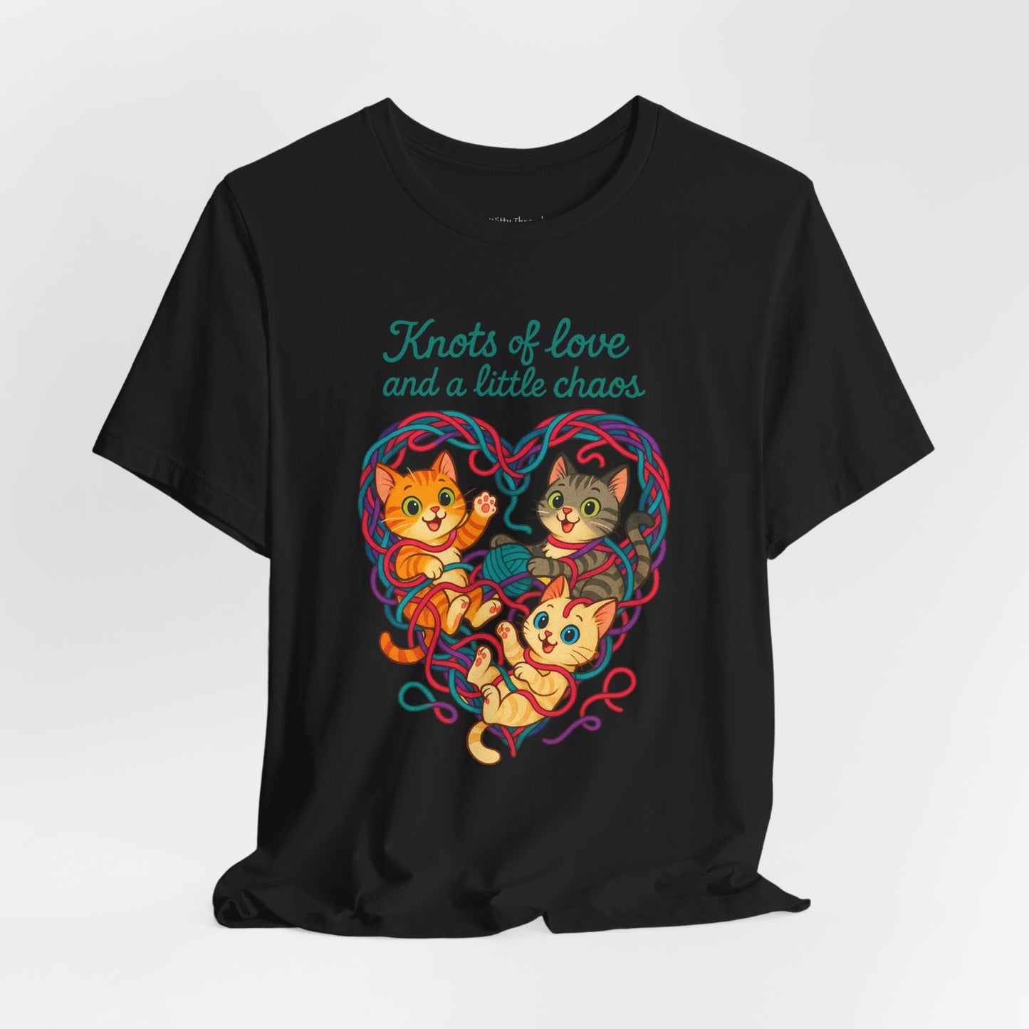 Knots of Love Cat T-Shirt