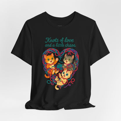 Knots of Love Cat T-Shirt