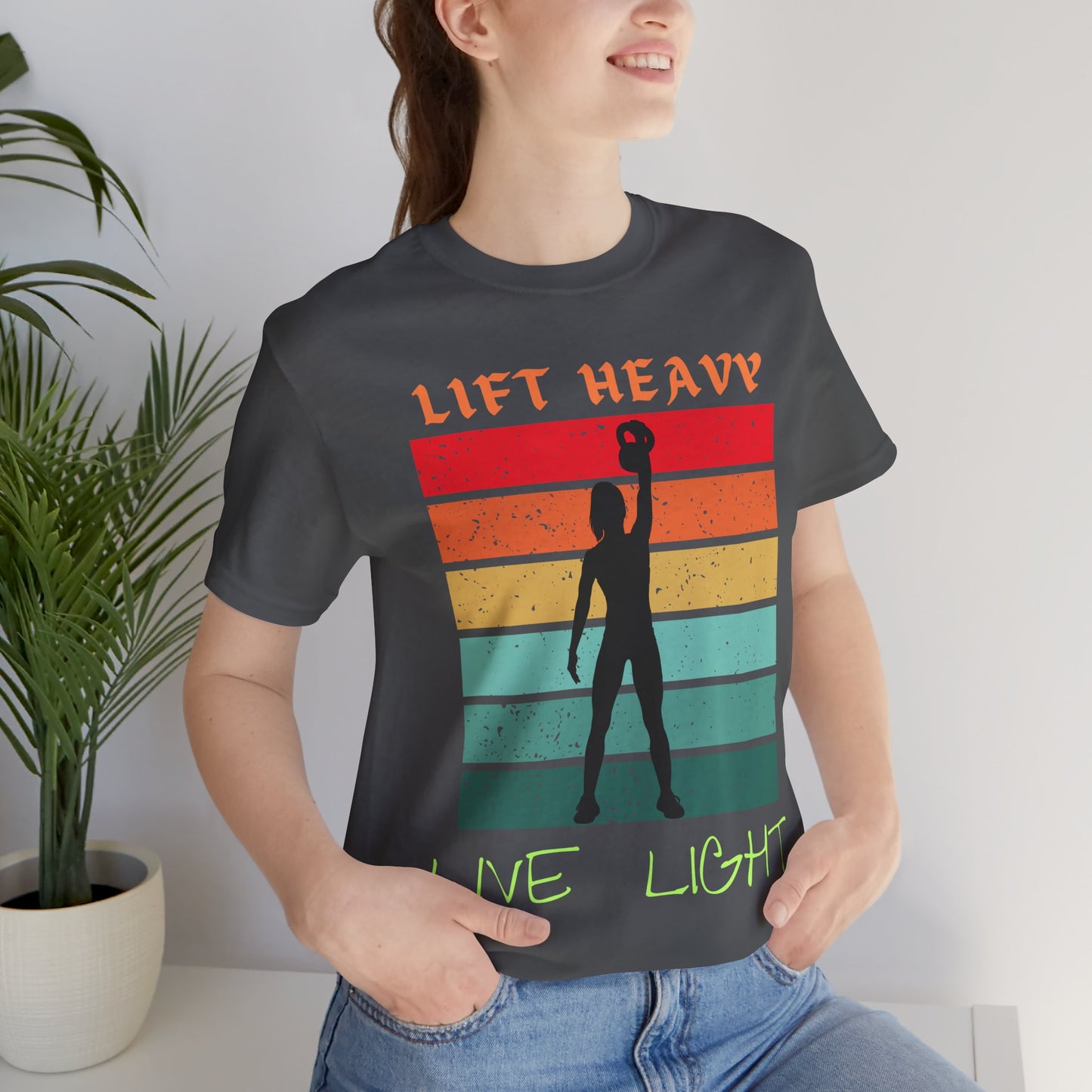 Lift Heavy Live Light T-shirt