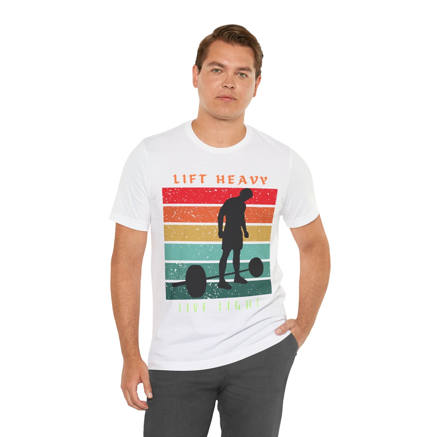 Lift Heavy Live Light T-shirt