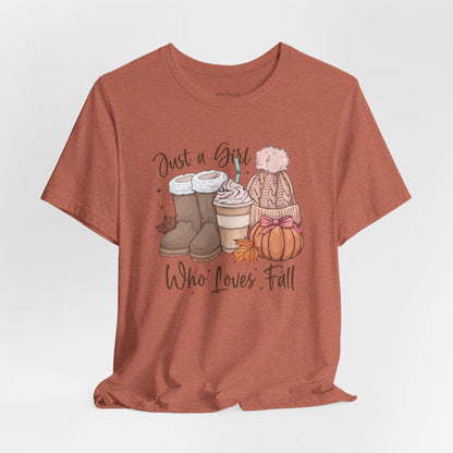 Cozy Fall Girl T-shirt