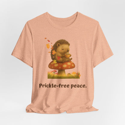 Prickle-Free Peace Hedgehog T-Shirt