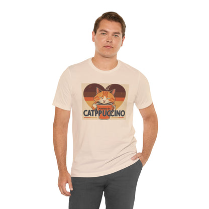 Cat Lover's Vintage Catppuccino T-shirt