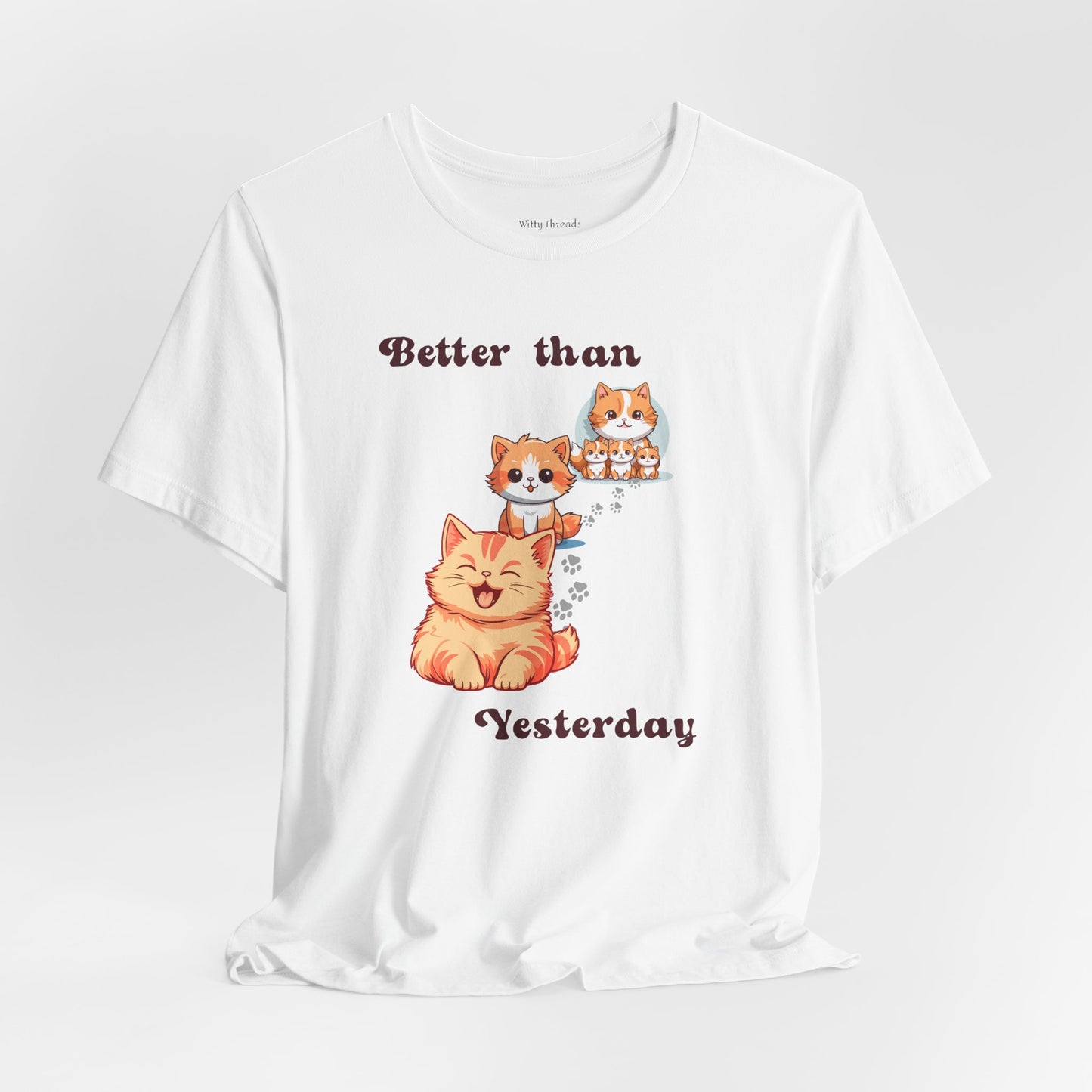 Better than Yesterday, Cat Graphic T-shirt