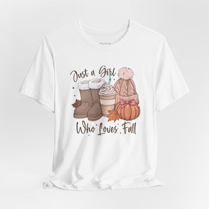 Cozy Fall Girl T-shirt