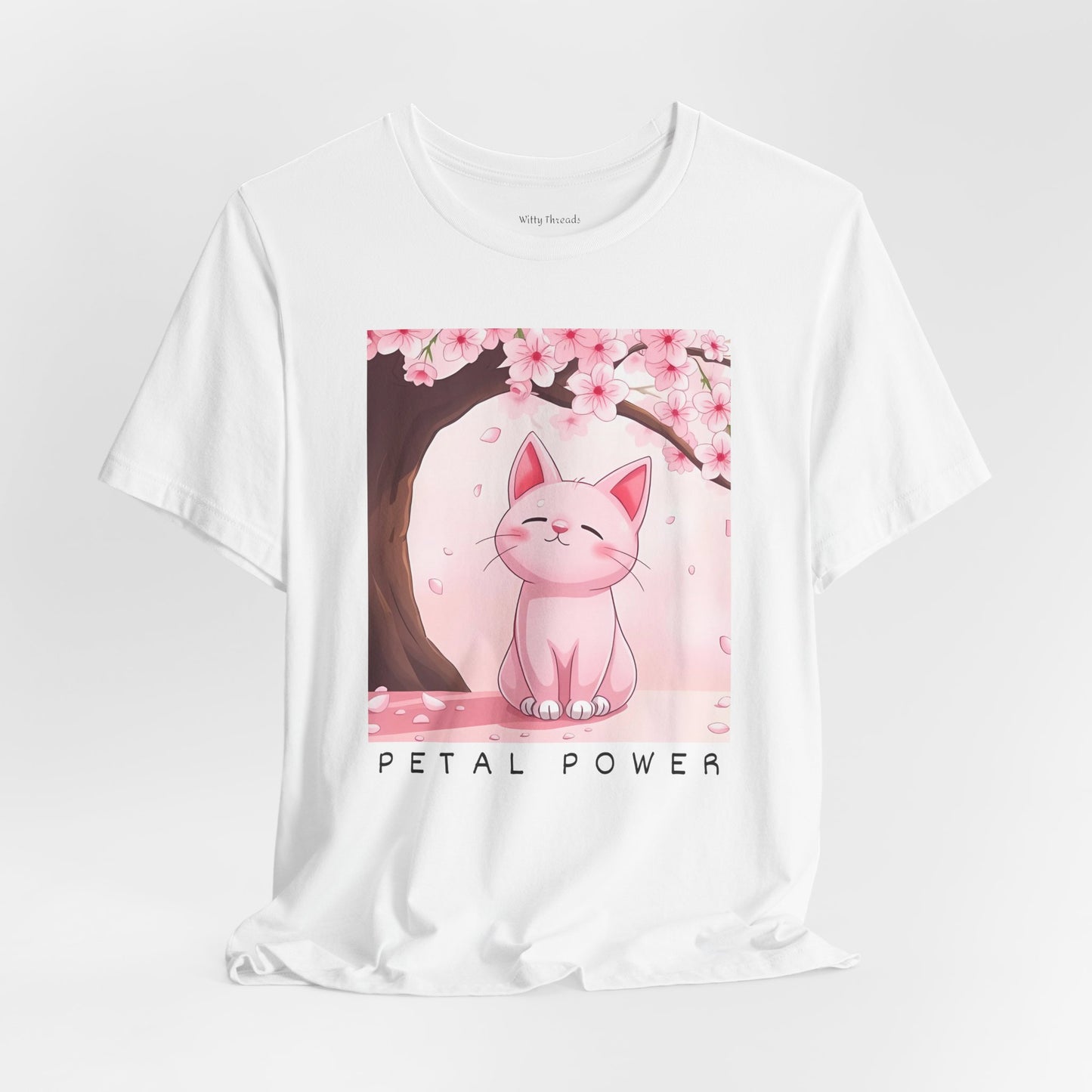 Flower Power Kitty T-shirt