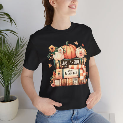 Cozy Fall Girl T-shirt