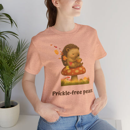 Prickle-Free Peace Hedgehog T-Shirt