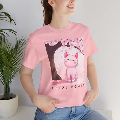 Flower Power Kitty T-shirt