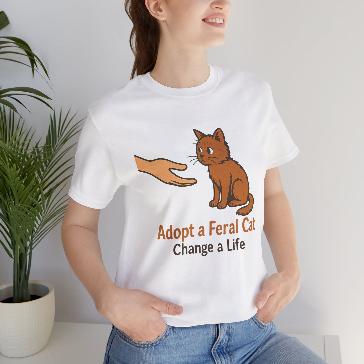 Adopt a Cat T-shirt