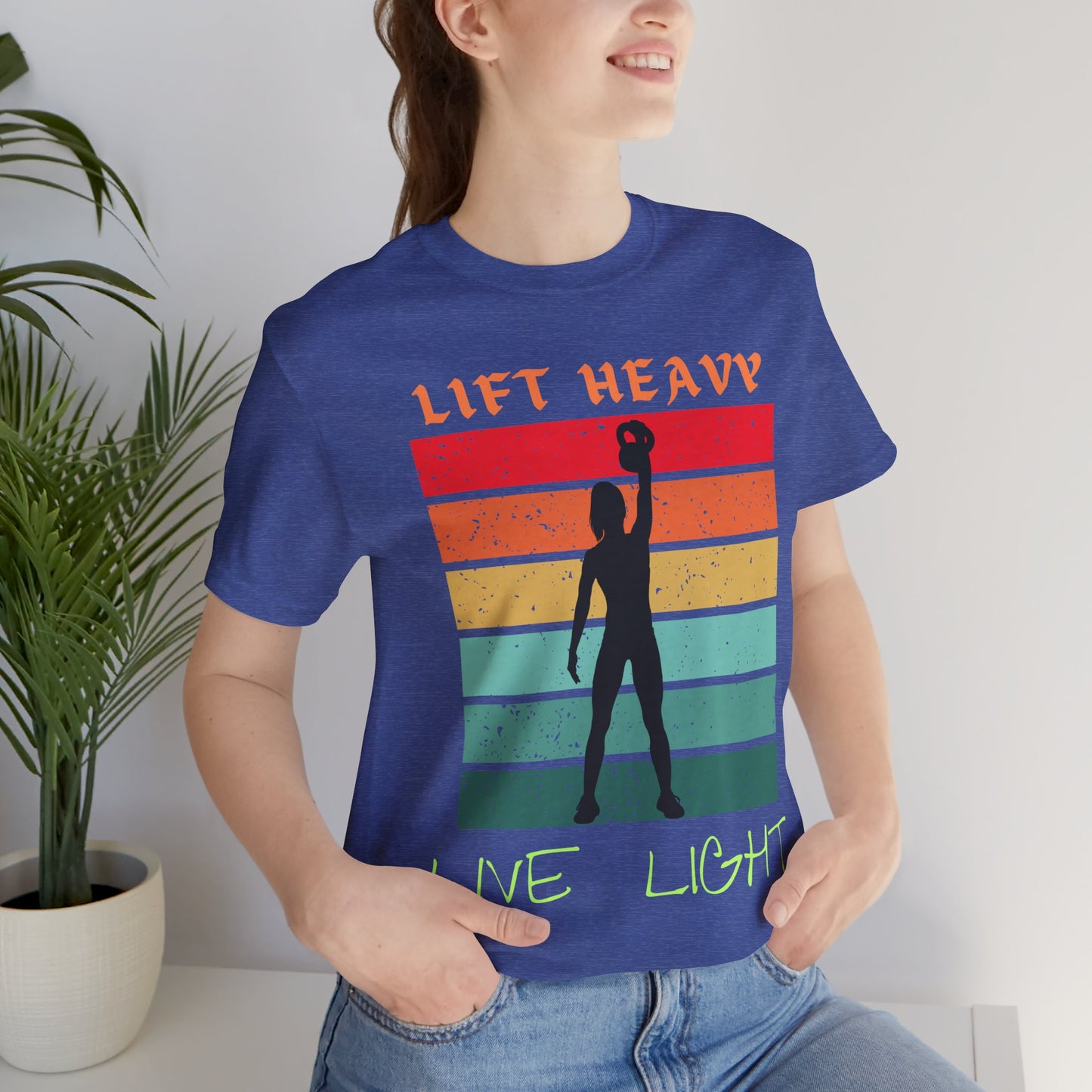 Lift Heavy Live Light T-shirt