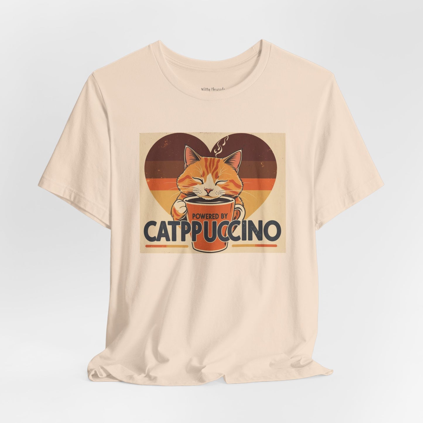 Cat Lover's Vintage Catppuccino T-shirt