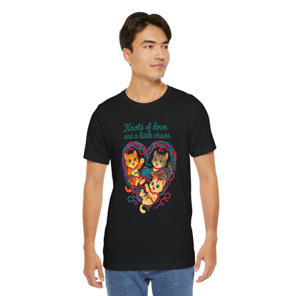 Knots of Love Cat T-Shirt