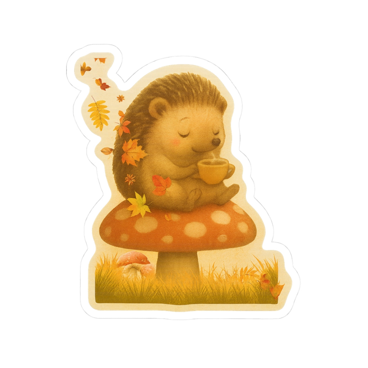 Hedgehog Kiss-Cut Stickers