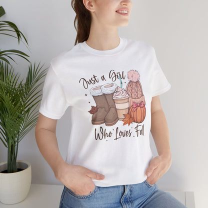 Cozy Fall Girl T-shirt
