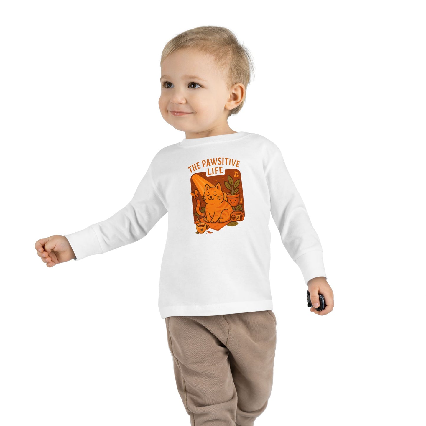 Pawsitive Life Toddler Long-sleeve T-shirt