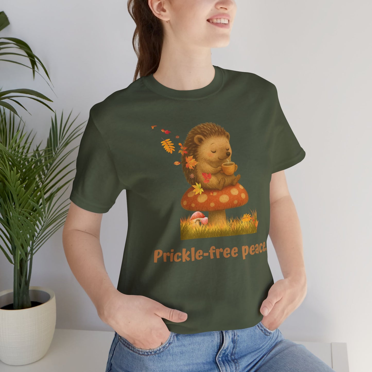 Prickle-Free Peace Hedgehog T-Shirt