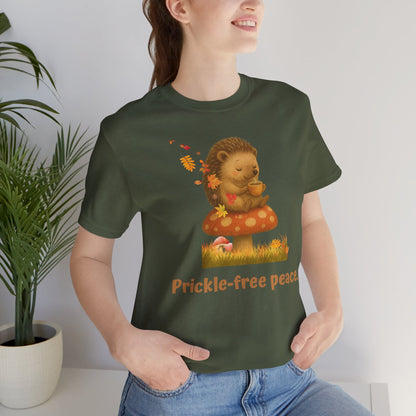 Prickle-Free Peace Hedgehog T-Shirt