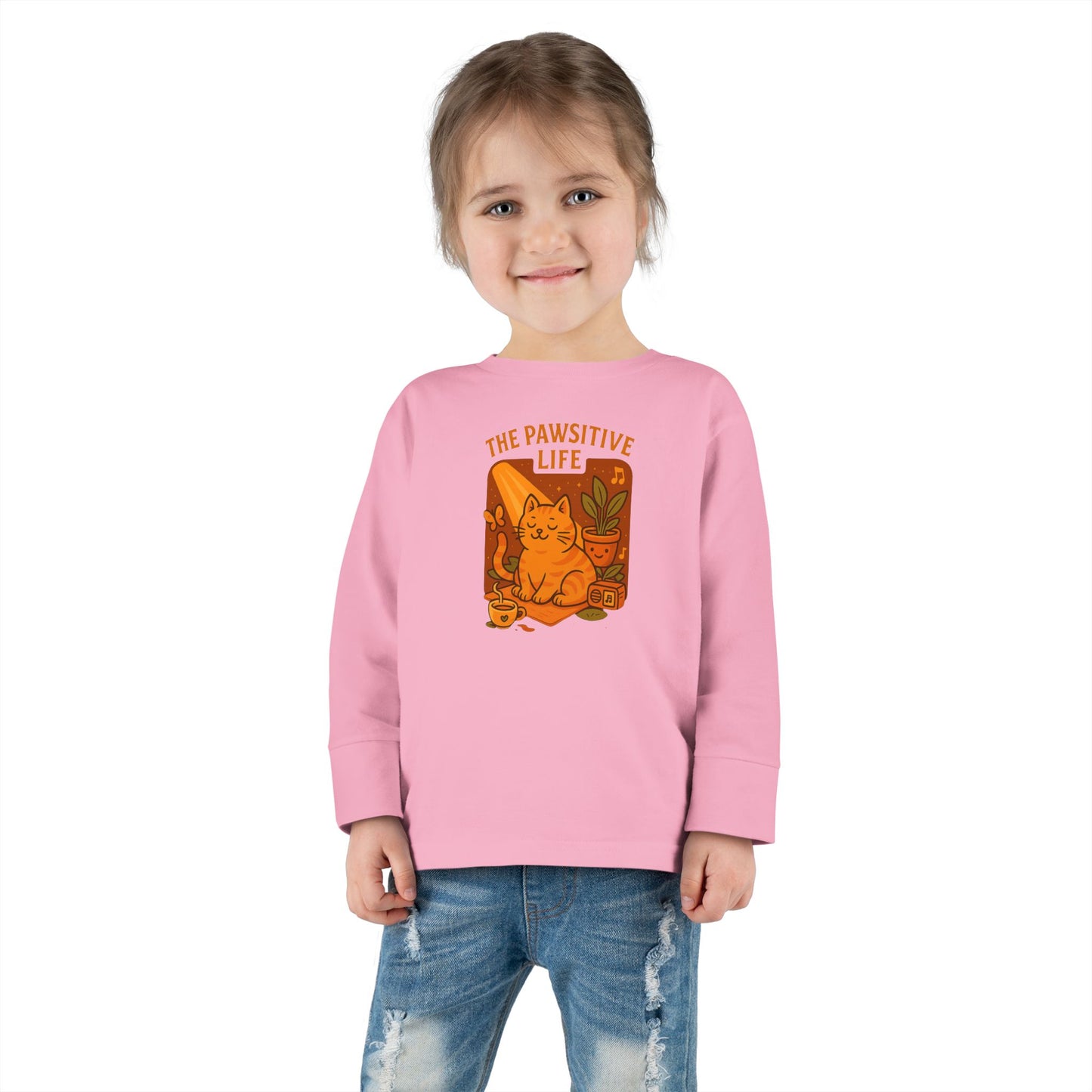 Pawsitive Life Toddler Long-sleeve T-shirt