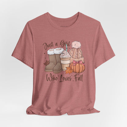 Cozy Fall Girl T-shirt